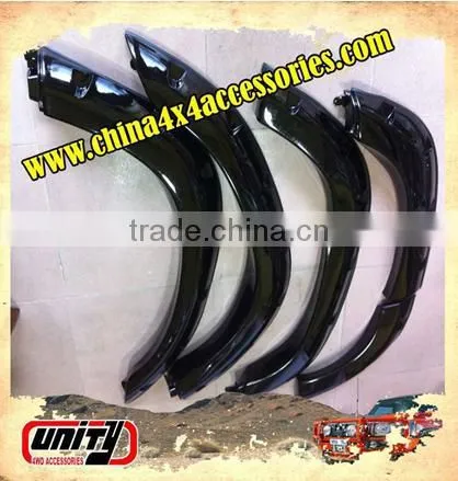 Super quality china 4x4 accessories wheel arch fender flares for land cruiser LC80