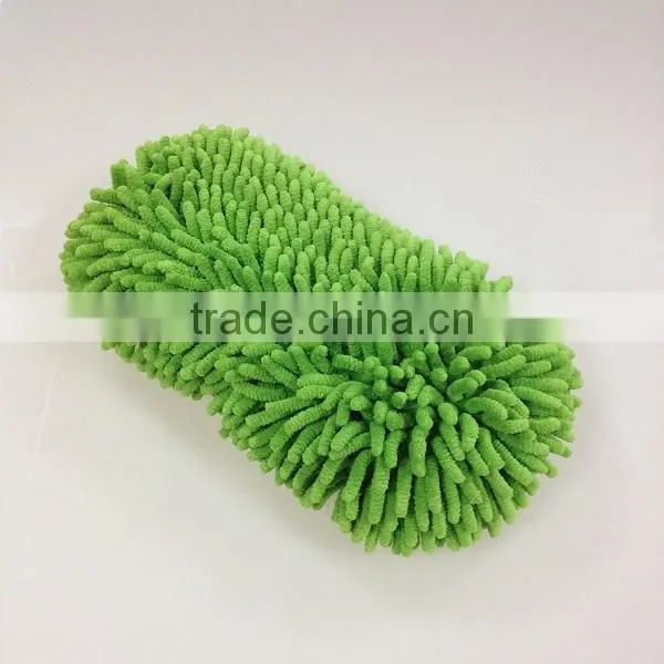 High Quality Customized Car Cleaning Sponge, Microfiber Chenille Car Sponge