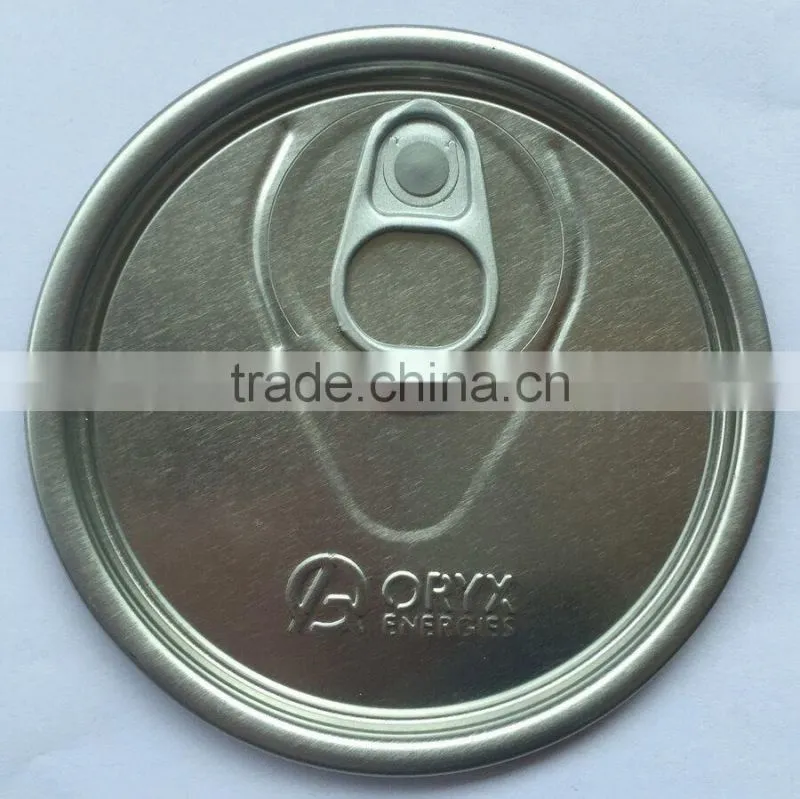 Aluminum easy open end for oil, Aluminum Opening Lid for Oil