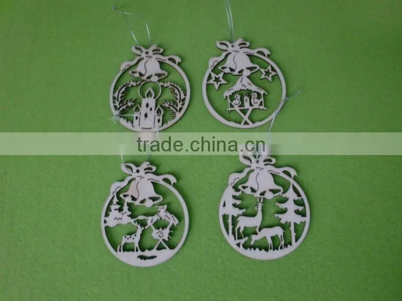 Custom small wood christmas tree ornament patterns