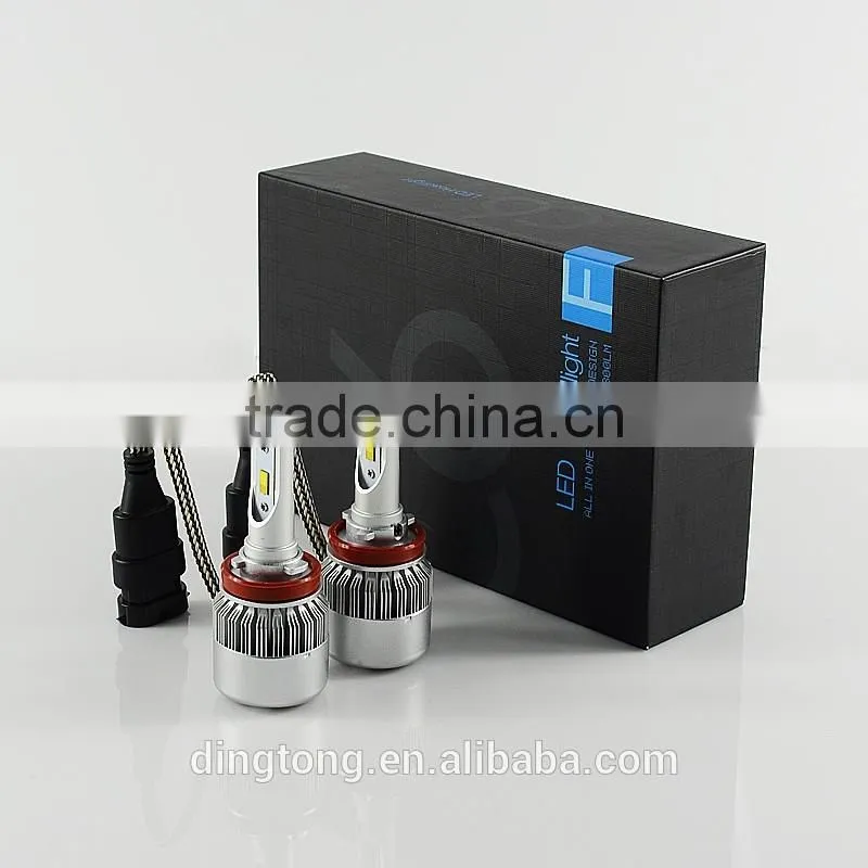 36w 3800lm led headlight uiniversal 12v 24v auto parts led headlight