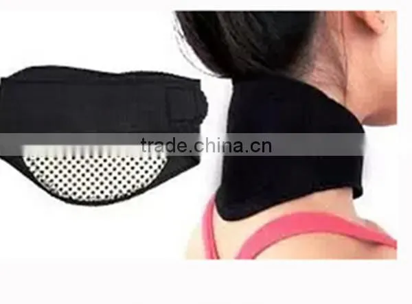 2016 Shuoyang Hot Selling Magnetic neck wrap tourmaline self-heating neck support pain relief thermal therapy medical neck brace