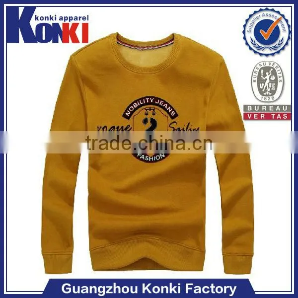 top brand men's o neck long sleeve t shirt