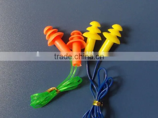 PU hearing protection,eco-friendly PU earplugs, earplug with keychain