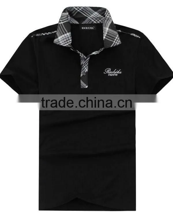 Cheap plain for men custom polo shirt design