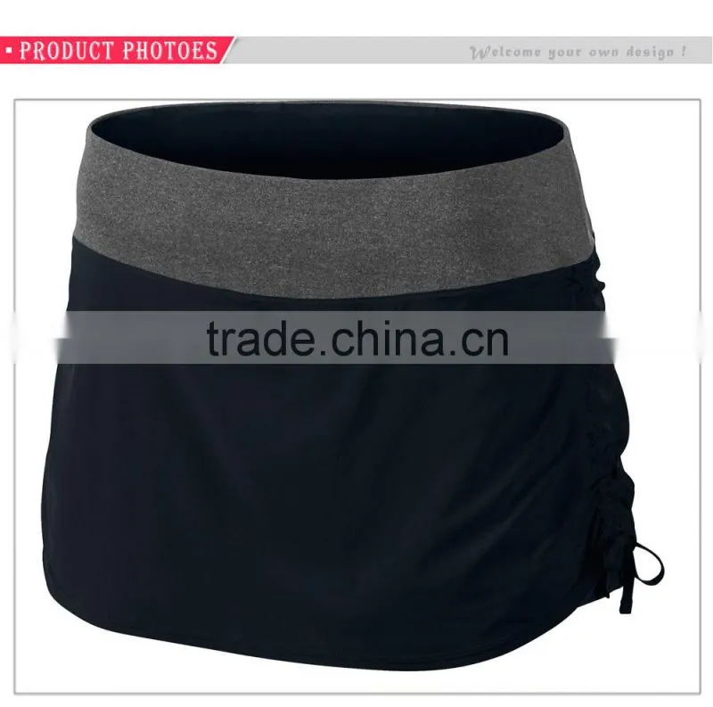 High Quality Skirt With Adjusted Hem Personalized Style Stretchy Running Skirt