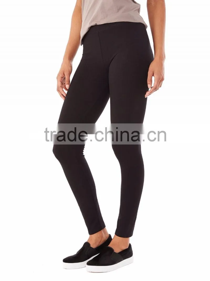 Solid black color custom yoga pants wholesale tight yoga pants