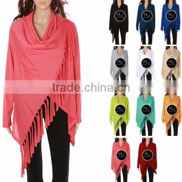 Wholesale slash top tassel blouses