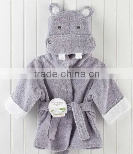 new design Terry Bathrobe - Hoodie/Hoody Costume Bath Towel Baby Robe - Kids Robes Baby Cartoon Hooded