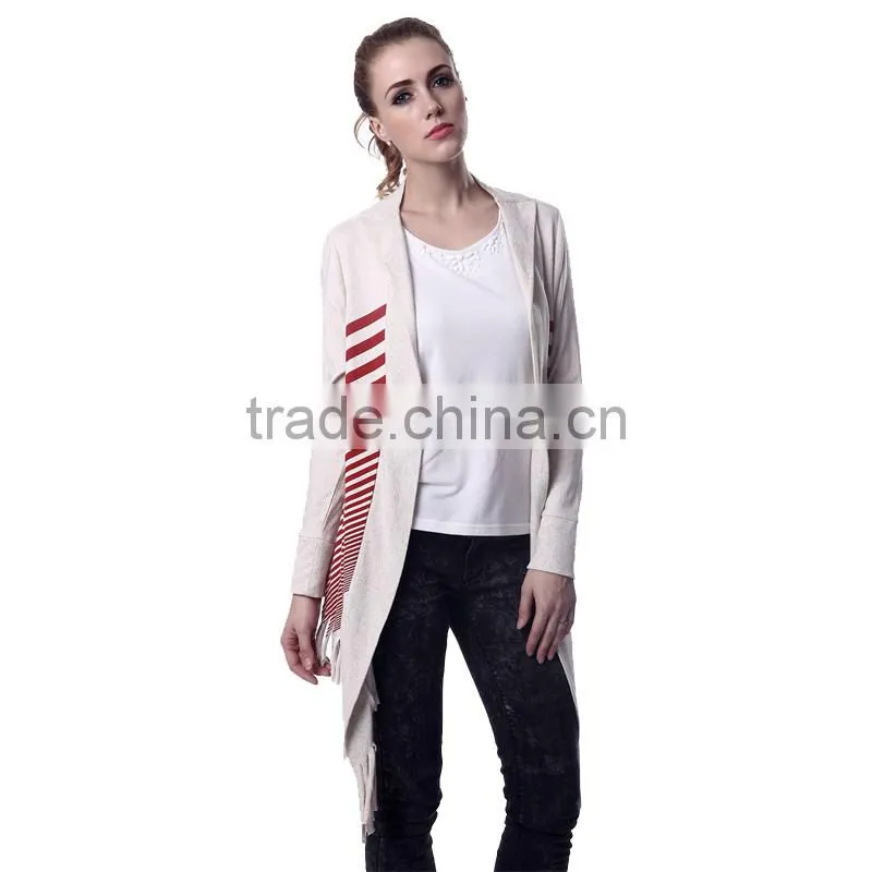 Factory Supplier women long cardigan knit sweaters