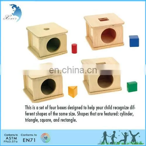 Wooden Educational Nursery School Furniture For Toddler