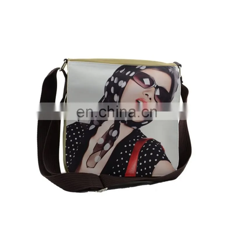 Sublimation heat transfer blank beige small single--shoulder bag