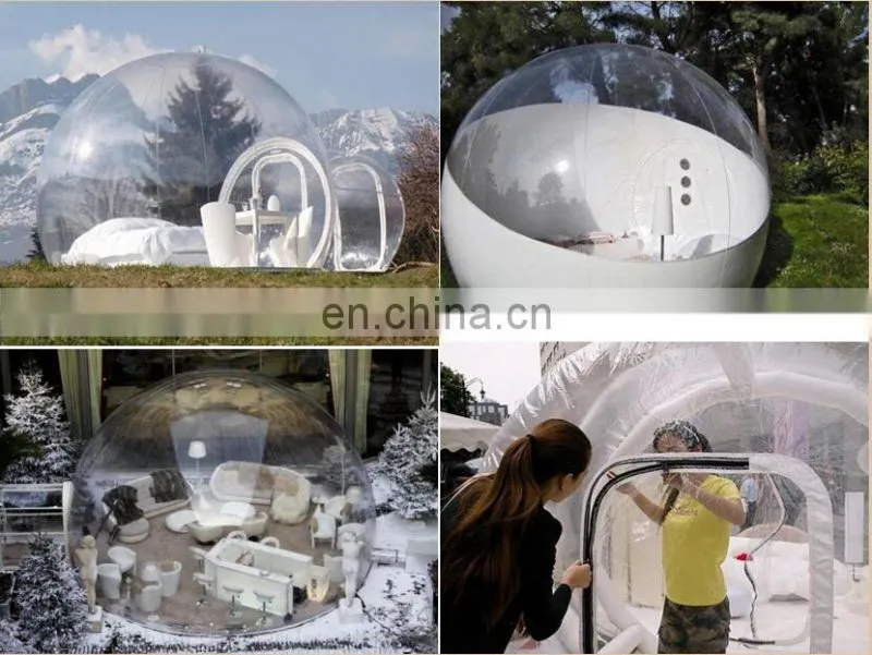 SGS/TUV/EN71 certificated large camping tent inflatable, cube waterproof inflatable tent for sale