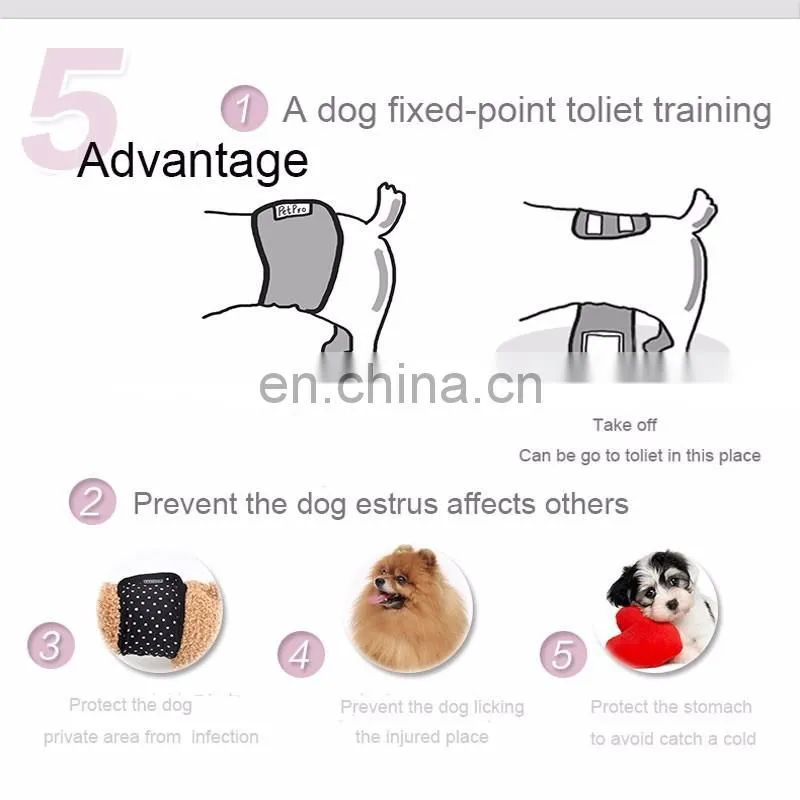 High Quality Customized Male Dog Pants Physiological Belt Pet Shorts Pets Supplies Clothes for dogs