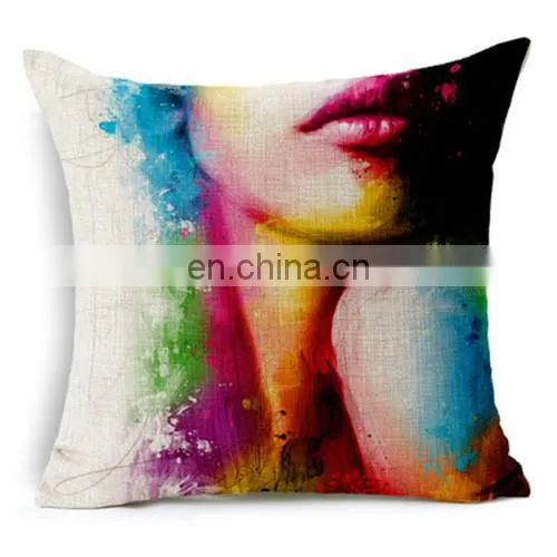 Fashion Colorful Magic Squares Throw Pillow Case Cushion Cover