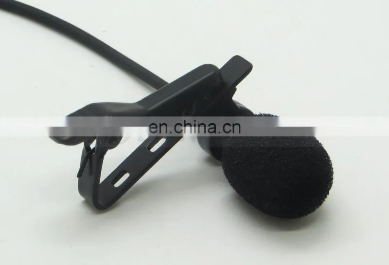 Lavalier Lapel Clip-on Recording Microphone for IOS Devices Android Devices Desktop Computer and Cameras