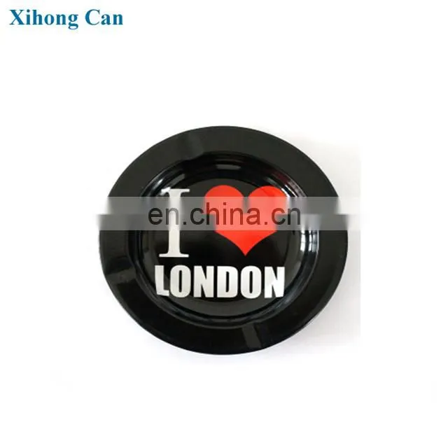 on sale wholesale custom printed cigar tin ashtray