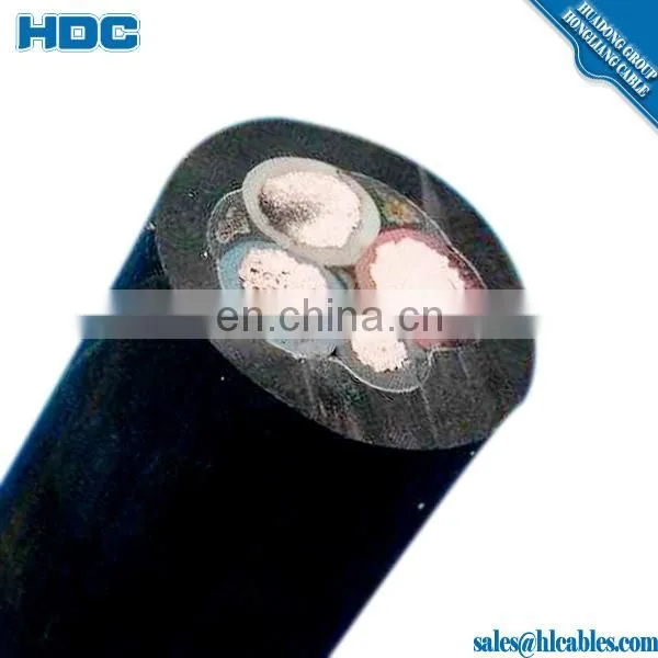 Rubber Flexible Copper Cable 4x10mm2 4x16mm2 5x10mm2 5x16mm2
