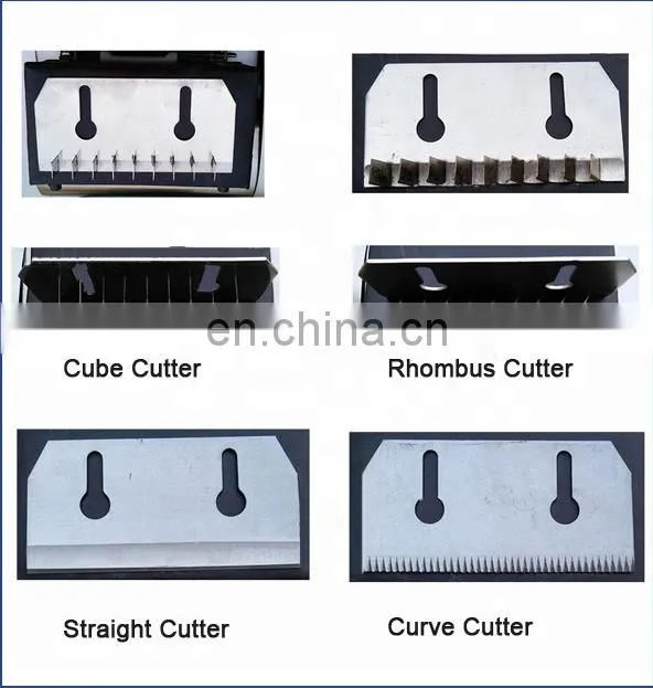 Multi Vegetable Grinding Chopping Machine/Commercial CE approved cube vegetable cutting machine/Tomato Grinding Machine