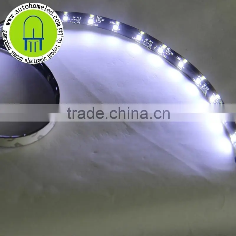 DC 12V Waterflow 50CM 60CM 80CM 5M led strip 30SMD 5050 Waterproof White Blue Red Yellow Green