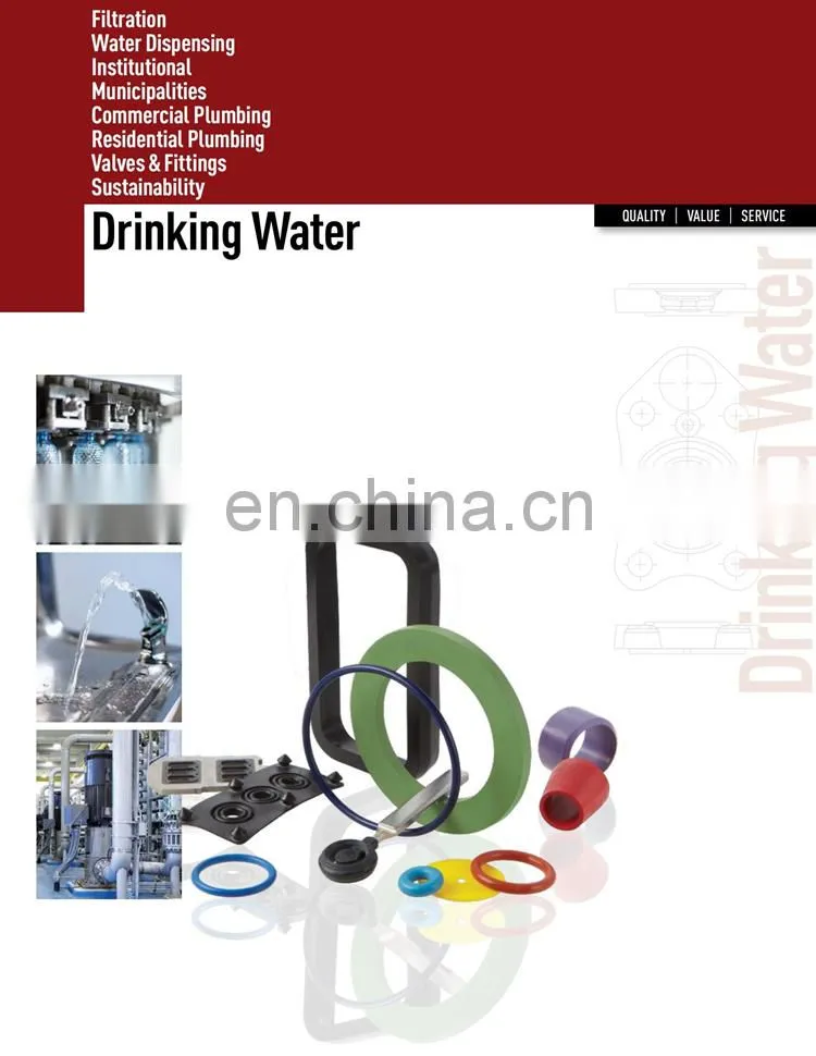 Customized Food Garde Silicone Rubber Washer NBR FKM FFKM EPDM HNBR Spuare Ring Buna VMQ FPM Nitrila Kalrez Rubber Sheet