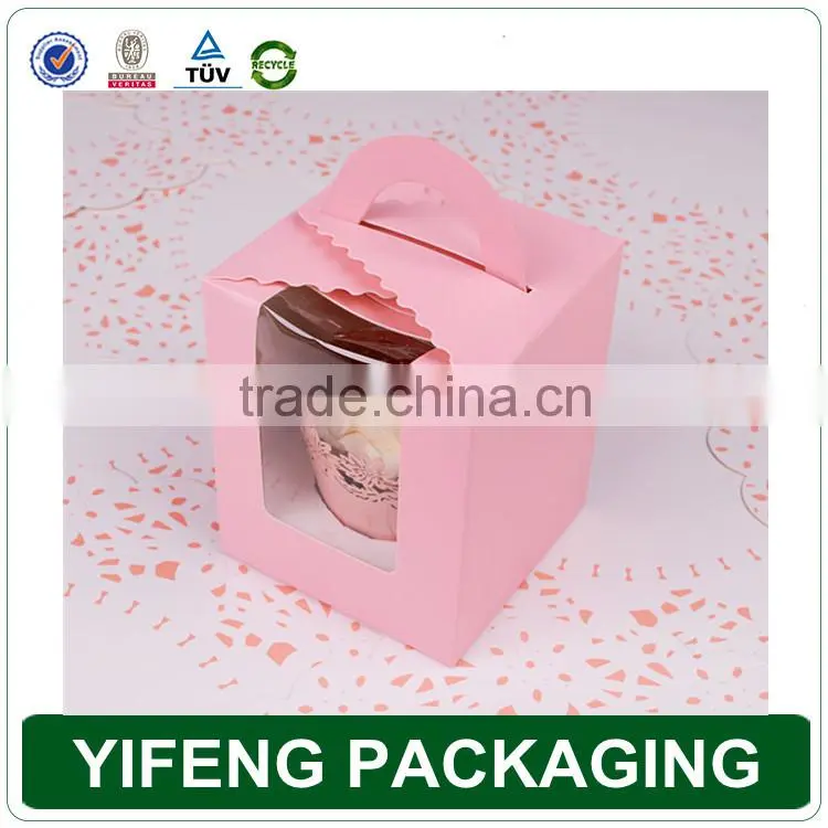 2015 New Design Popular Cheap Custom Paper Cake Box