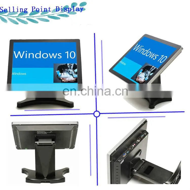 OSCAN-1500 15inch Window7 True Flat Touch Screen All In One Cash Register/POS Terminal/system pos
