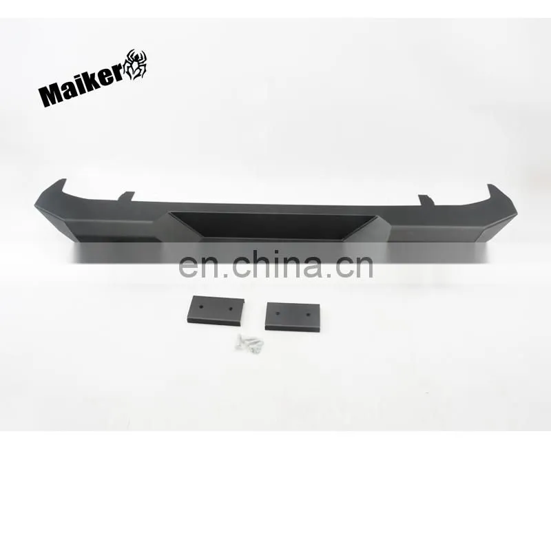 Steel Rear Bumper for Jeep Wrangler JK 2007+ Auto Accessories Black Rear Bumper