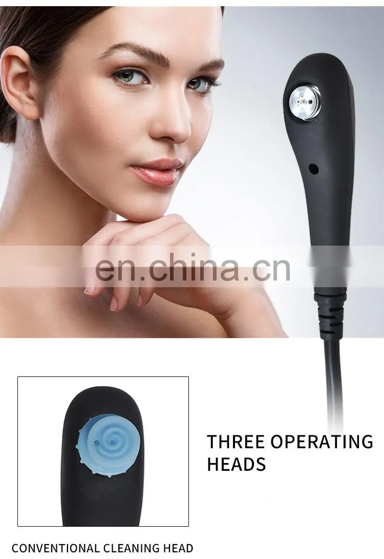 Portable Dermabrasion Hydrogen Machine Pore Cleaner Vacuum Blackhead Removal Hydro Aqua Instrument With Blue Tooth Music System