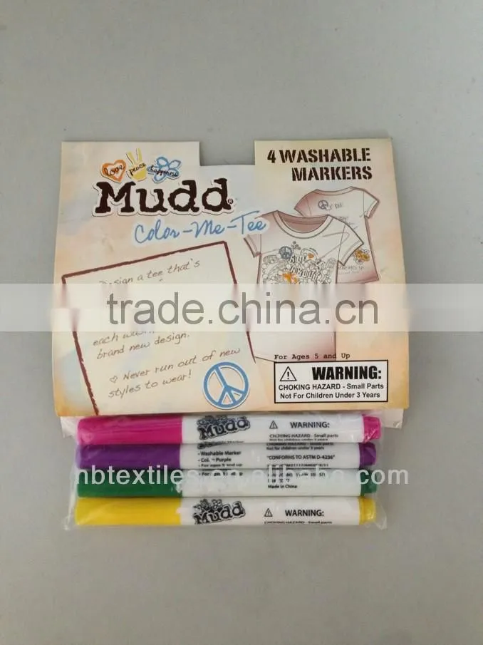 washable textile marker pen