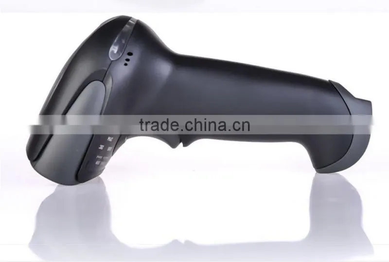 Portable laser wired barcode scanner with USB cable for supermarkett and POS system