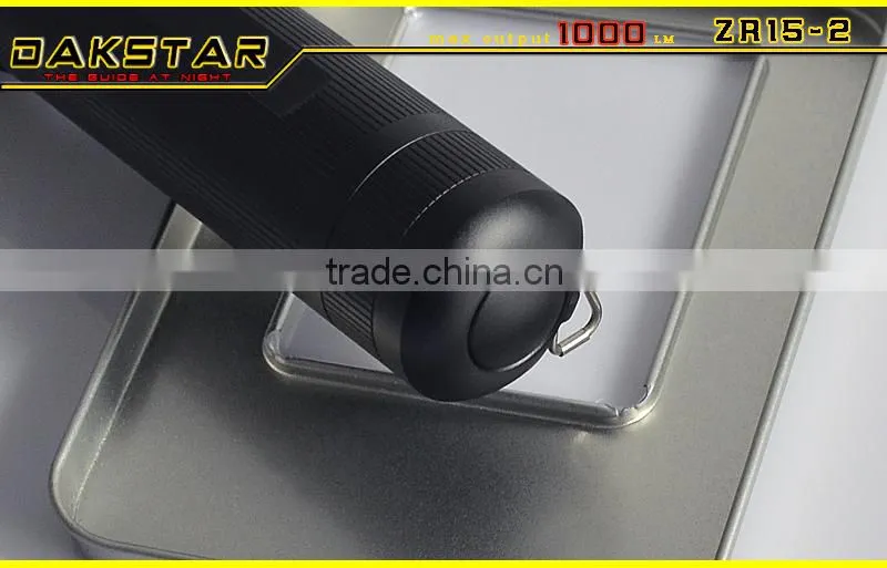 DAKSTAR NEW ZR15-2 XM-L U2 1000LM 18650&26650 Zoom Dimmer Flashlight LED Flashlight