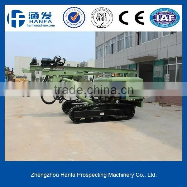 HF150Y hydraulic crawler mounted drilling rig