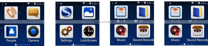 Built in 5.0MP camera 3G WiFi Smart Watch