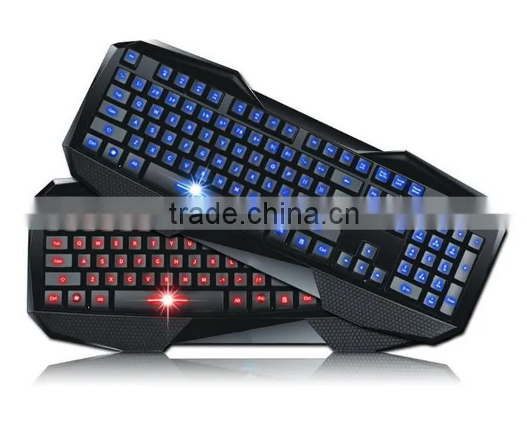Manufacture Wired USB Mechanical Backlit Colorful USB Keyboard