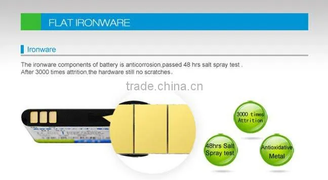 3.7V rechargeable Li-ion mobile phone battery with dual IC BL-5C 1050mAh for Nokia N70