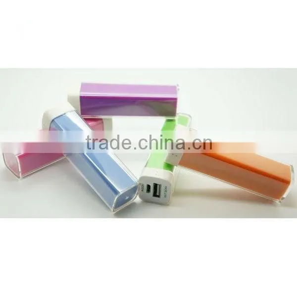Candy color!!! Lipstick power charger PB011,Small and Easy to Carry .