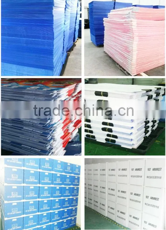 PP Polypropylene material plastic box manufacturer plastic turnover box/pp corrugated turnover box