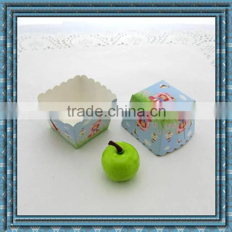 New designs for square muffin cup cupcake case