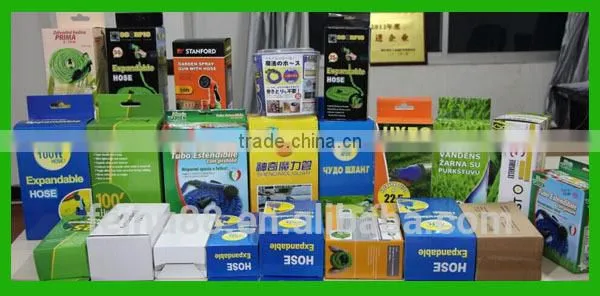 alibaba express italy Expandable Hose/latex fabric garden hose/brass expandable garden hose