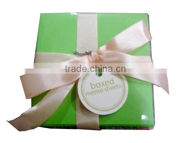 Boxed Paper Memo Pads