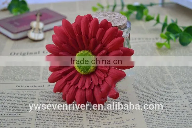 The simulation sunflowers African chrysanthemum sunflower with flowers, silk flowers floral hat that occupy the home decoration