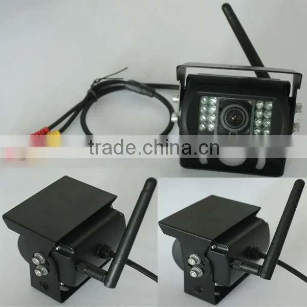 2.4Ghz digital wireless car camera system with DVR recording, QUAD function, provide stable, confidential signal