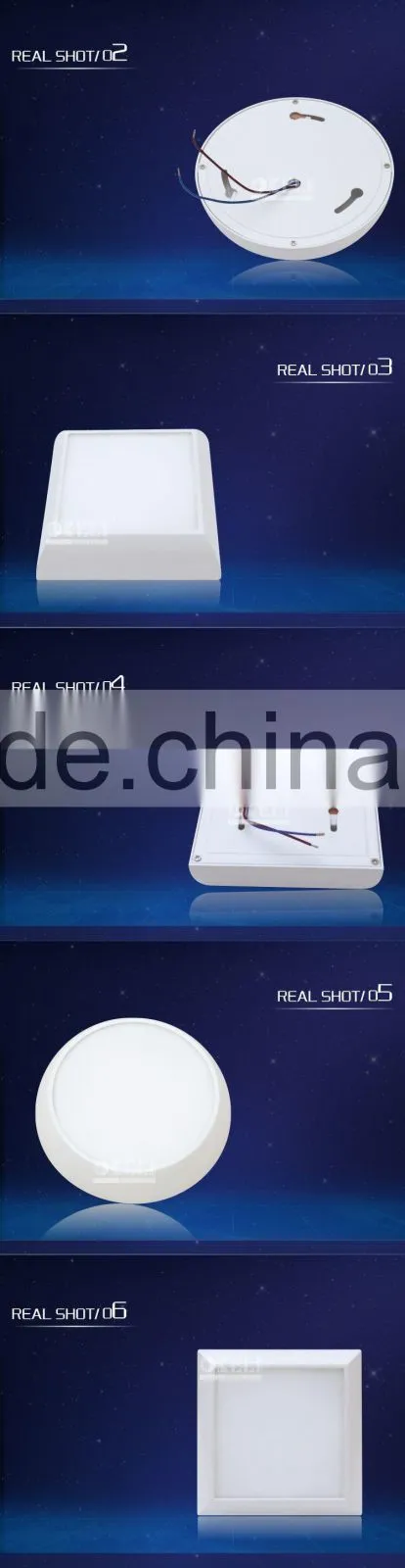 surface mounted led panel light with high PF slim driver and Japanese acrylic LGP with laser printed points