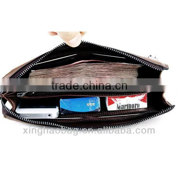 Men's wrist bag waterproof wrist bag leather wrist bag