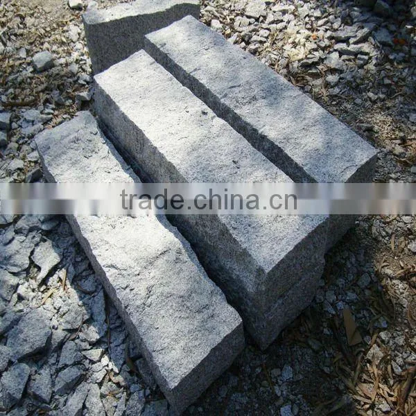 G341 grey granite kerbstone for paving