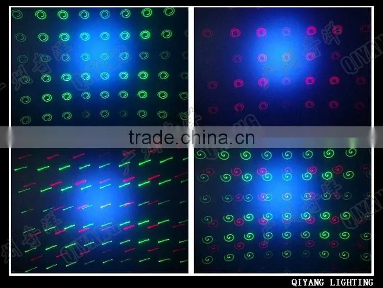 RGY mini animation laser projector rgb with blue LED light