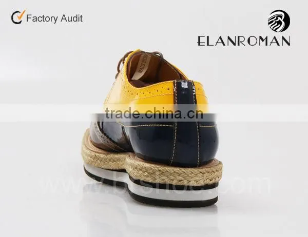 genuine leather fashion shoe elevator shoes for men wholesale