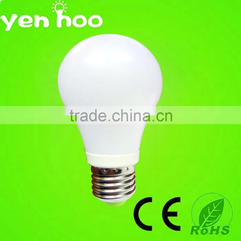 LED bulb A60 6W E27r360 degree bulb plastic