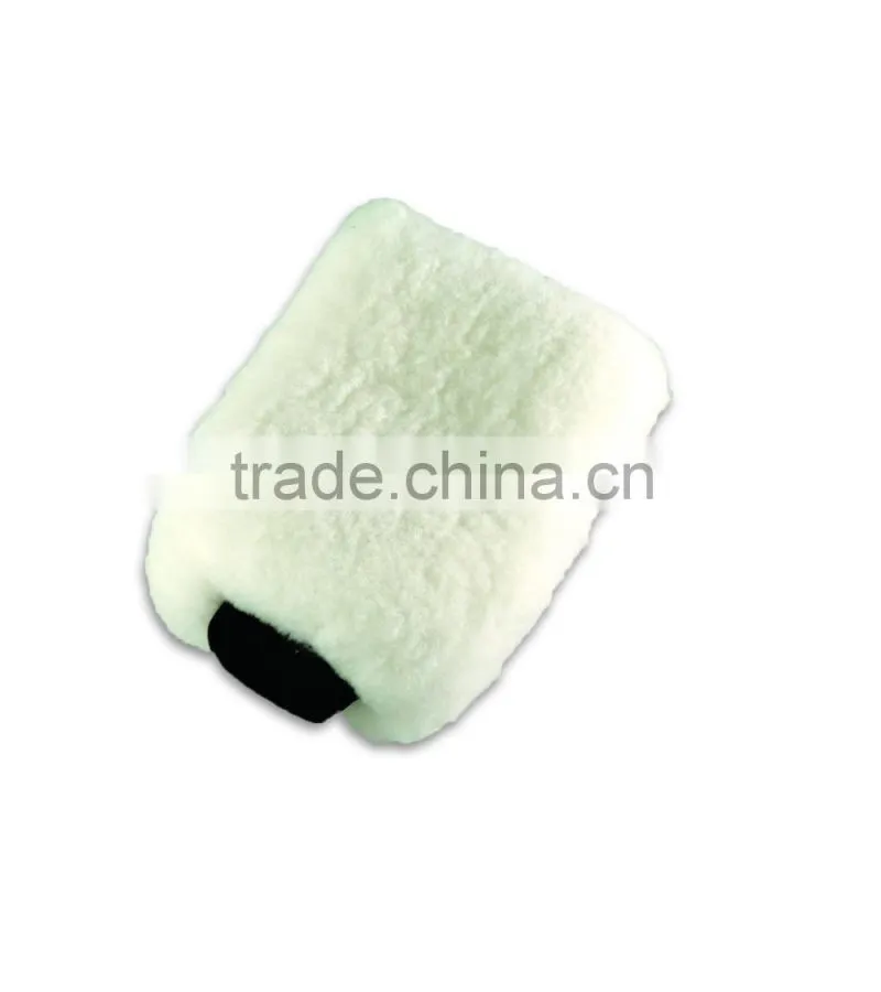 Wool Wash Mitt, Sheepskin gloves, Synthetic Lambskin Car Wash Mitt